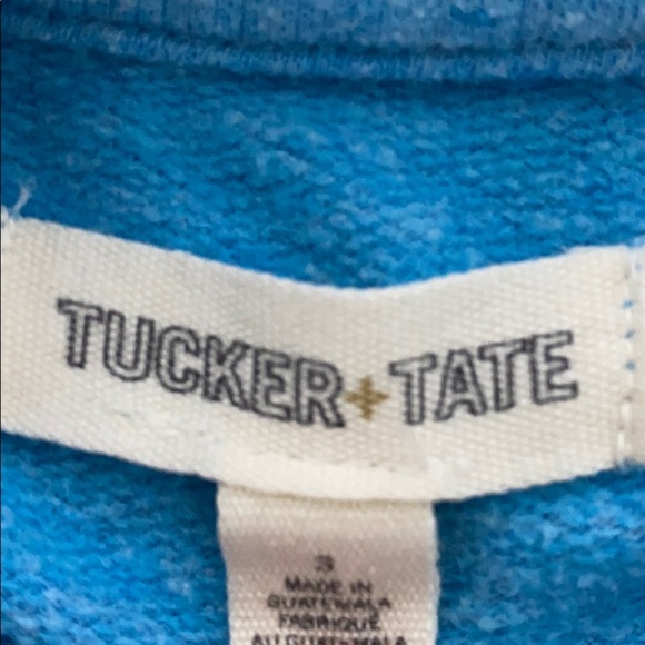 Tucker + Tate Light Blue Heathered Hoodie - Picture 5 of 5